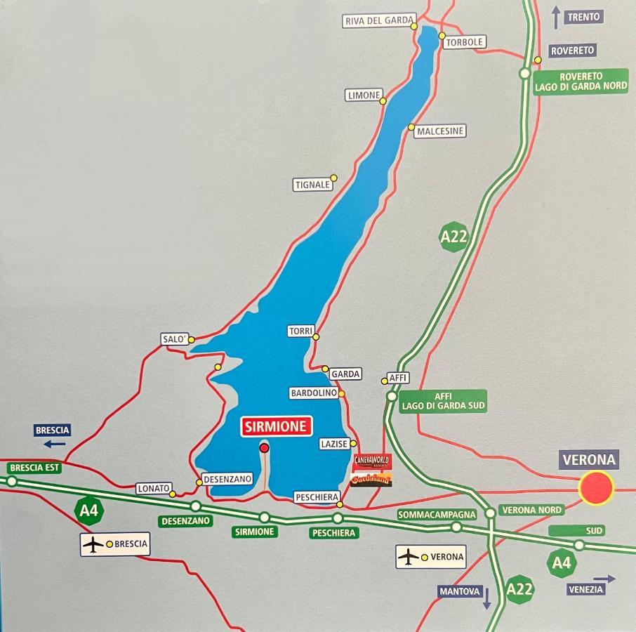 Paganini Suites And Apartments Sirmione Zewnętrze zdjęcie